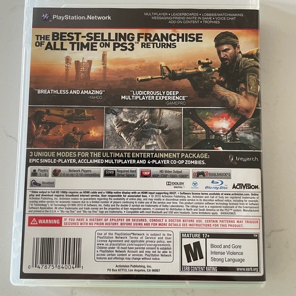 Call of Duty Black Ops for PlayStation 3 - Picture 3 of 8